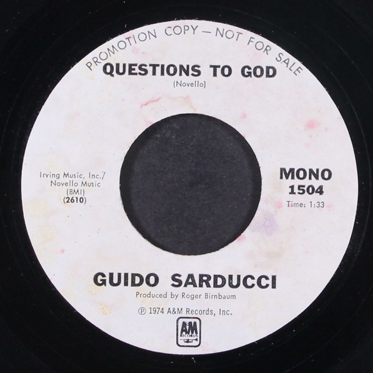 questions to god / a european (speaks up for the u.s.) by GUIDO SARDUCCI