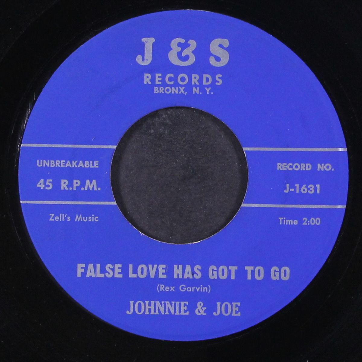 warm soft and lovely / false love has got to go by JOHNNIE & JOE