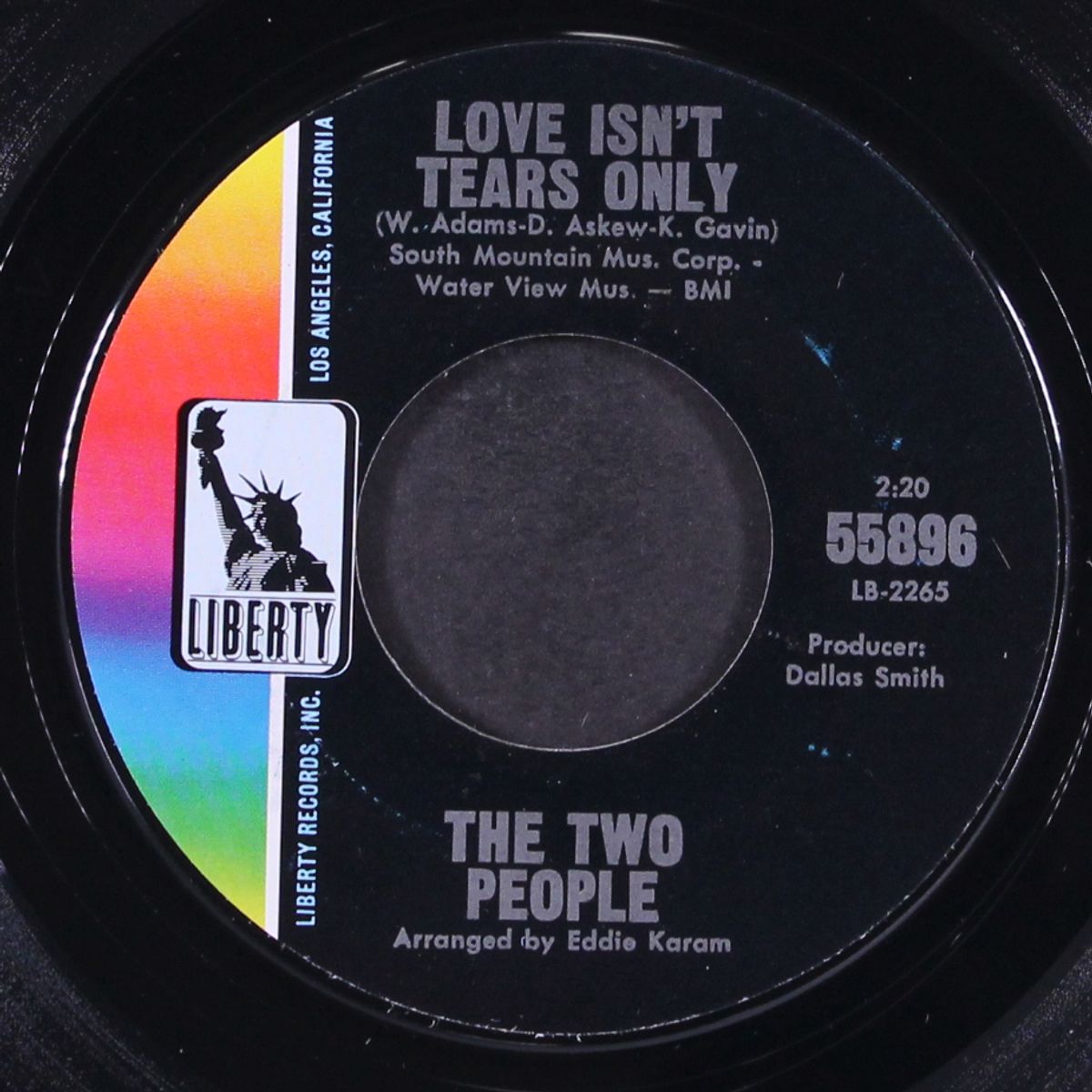 love isn't tears only / we don't do that anymore by TWO PEOPLE