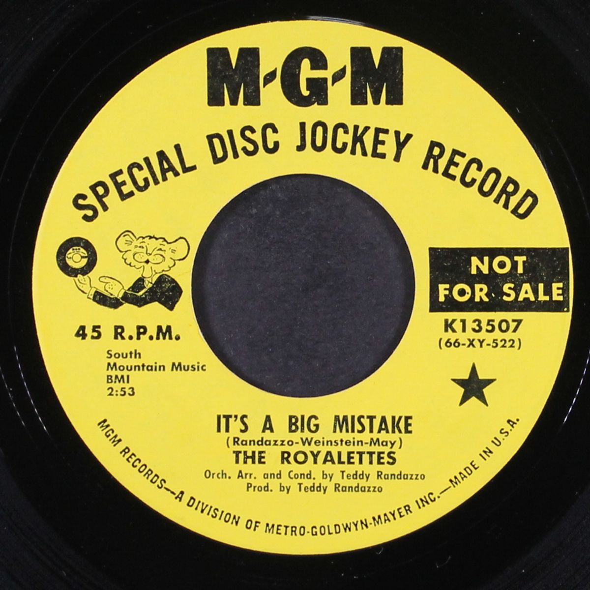 it's a big mistake by ROYALETTES