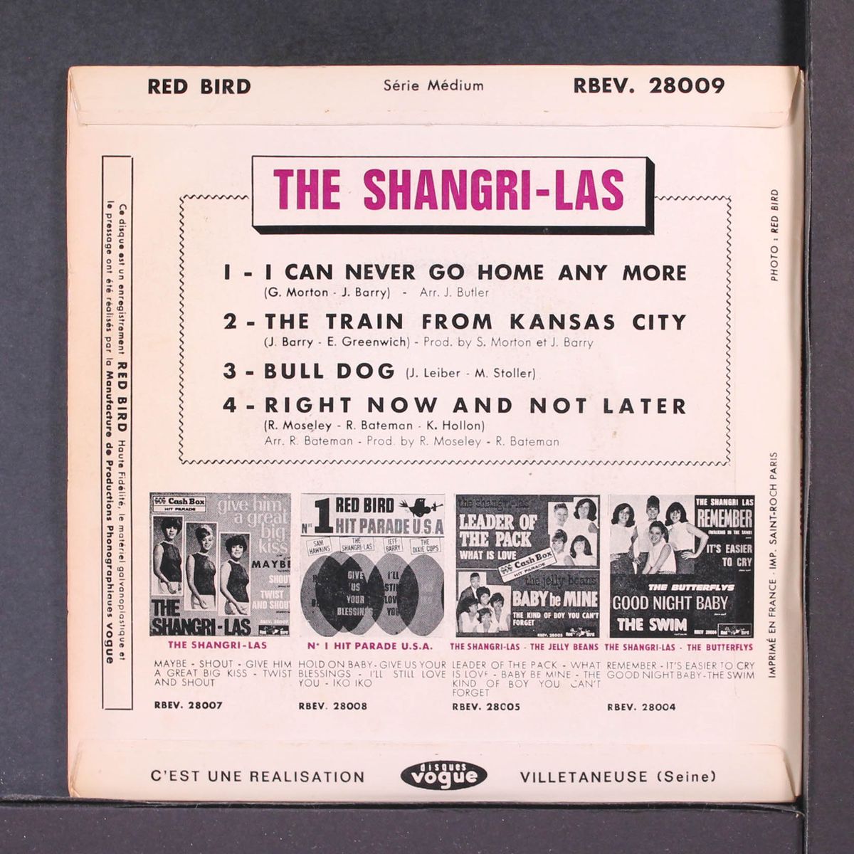 i can never go home any more by SHANGRI-LAS