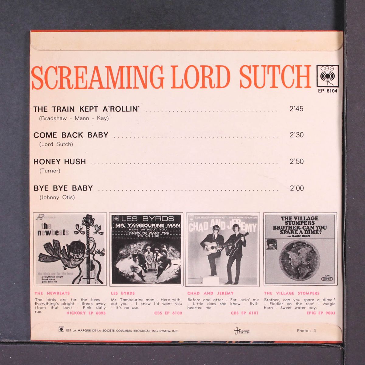 the train kept a' rollin' by SCREAMING LORD SUTCH