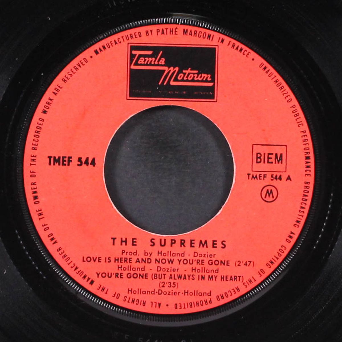 love is here and now you're gone by SUPREMES