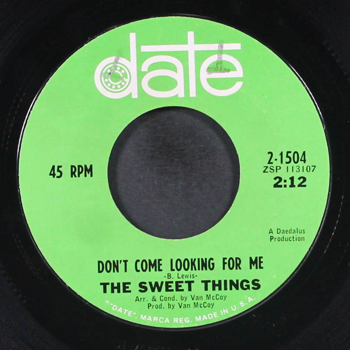 don't come looking for me / you're my loving baby by SWEET THINGS