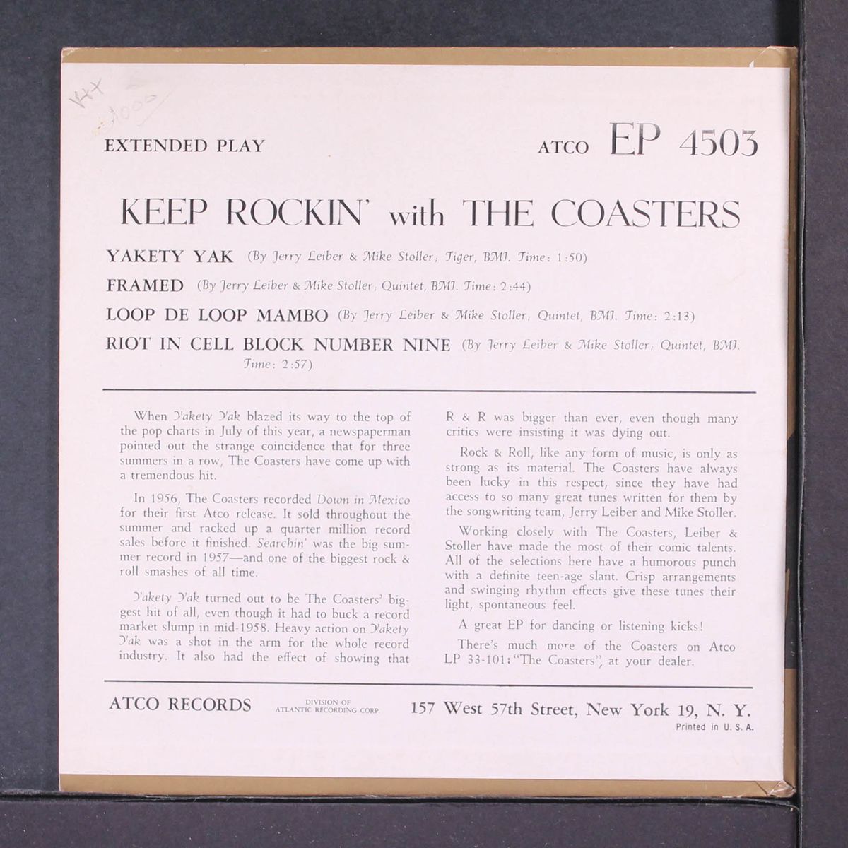 keep rockin' with the coasters by COASTERS