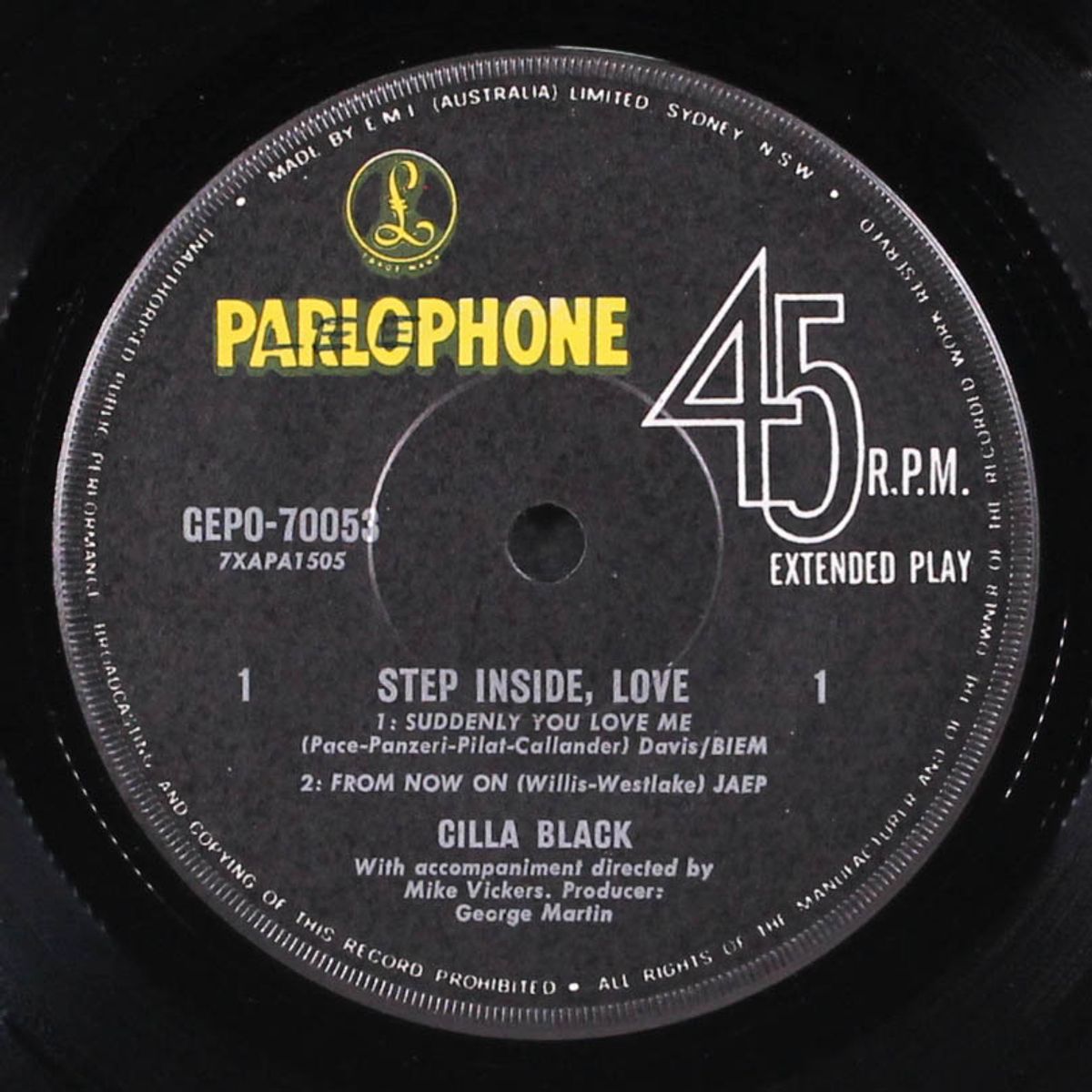 step inside love by CILLA BLACK