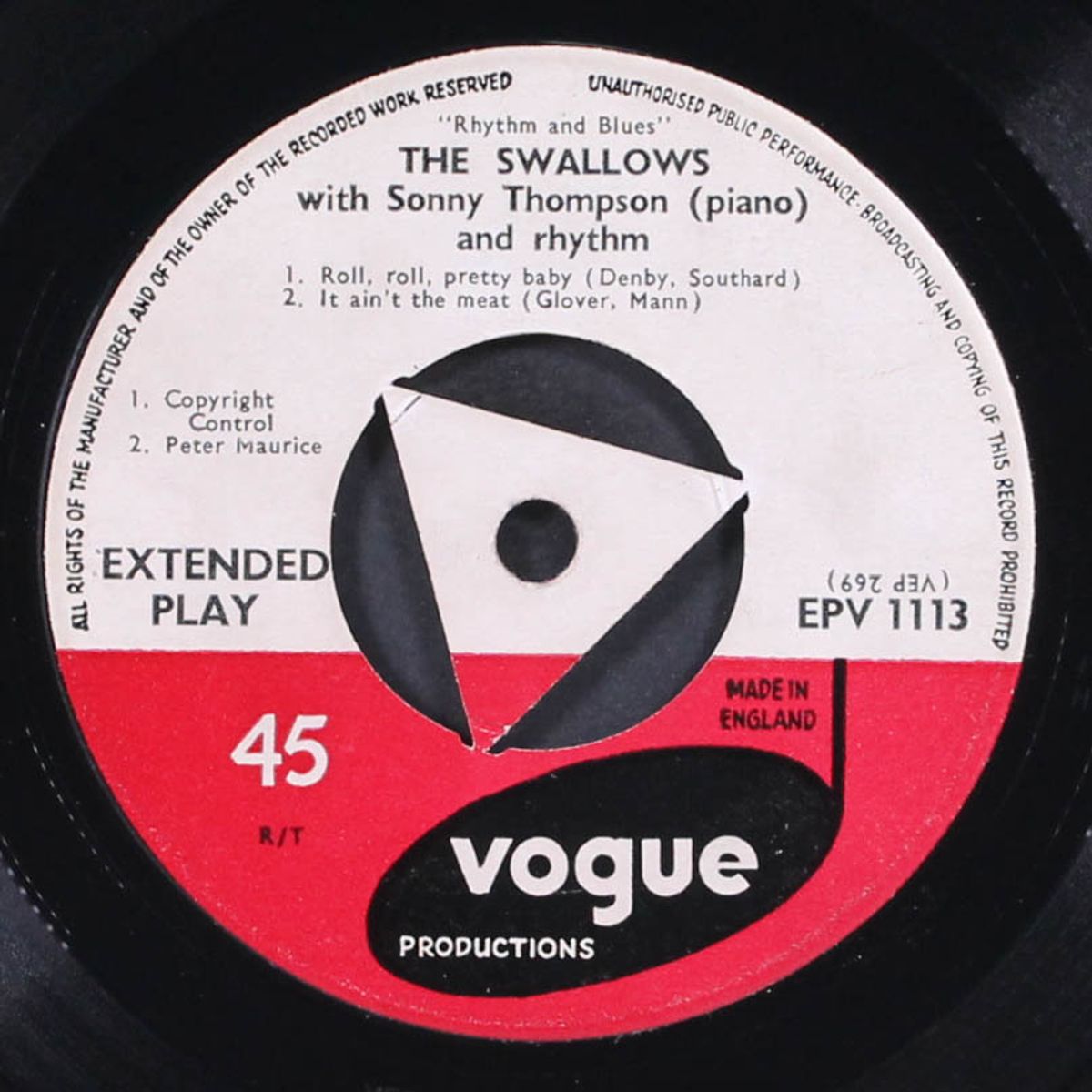 rhythm & blues by SWALLOWS W/ SONNY THOMPSON