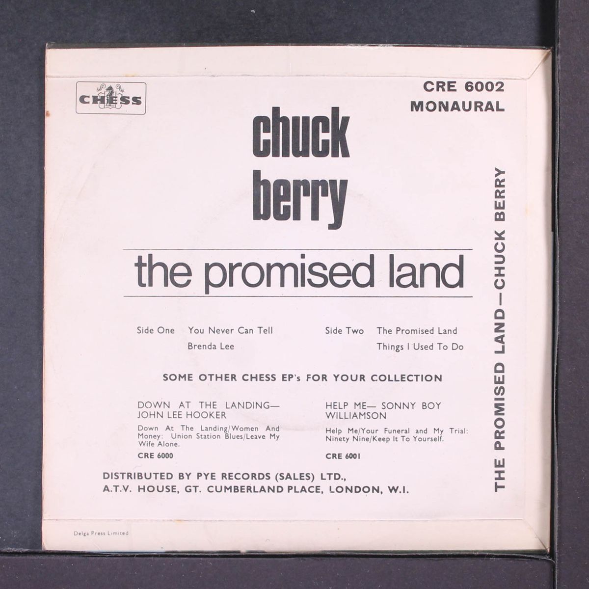 the promised land by CHUCK BERRY