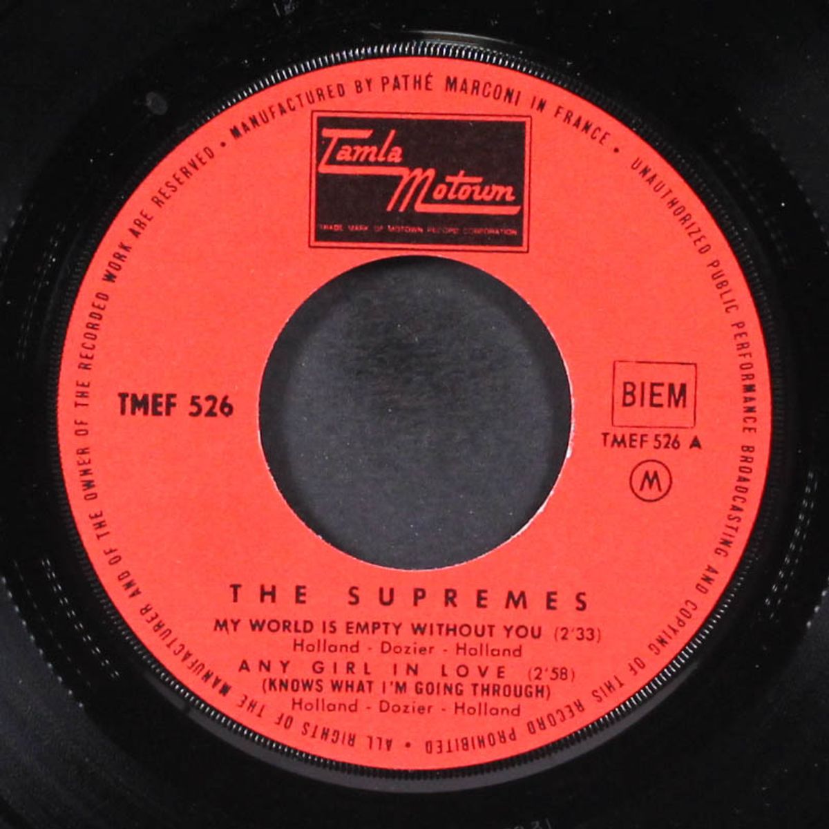 my world is empty without you by SUPREMES
