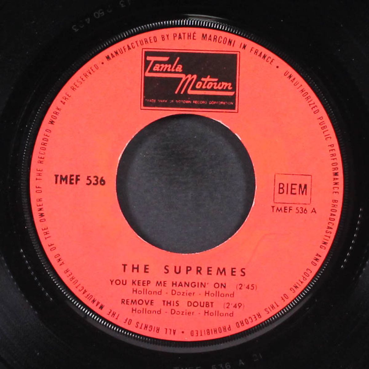 you keep me hangin' on by SUPREMES