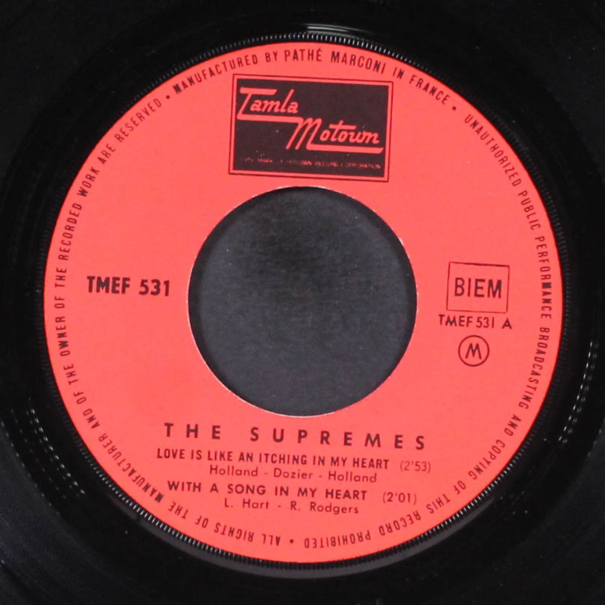 love is like an itching in my heart by SUPREMES