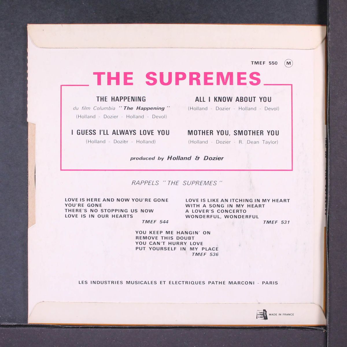 the happening by SUPREMES