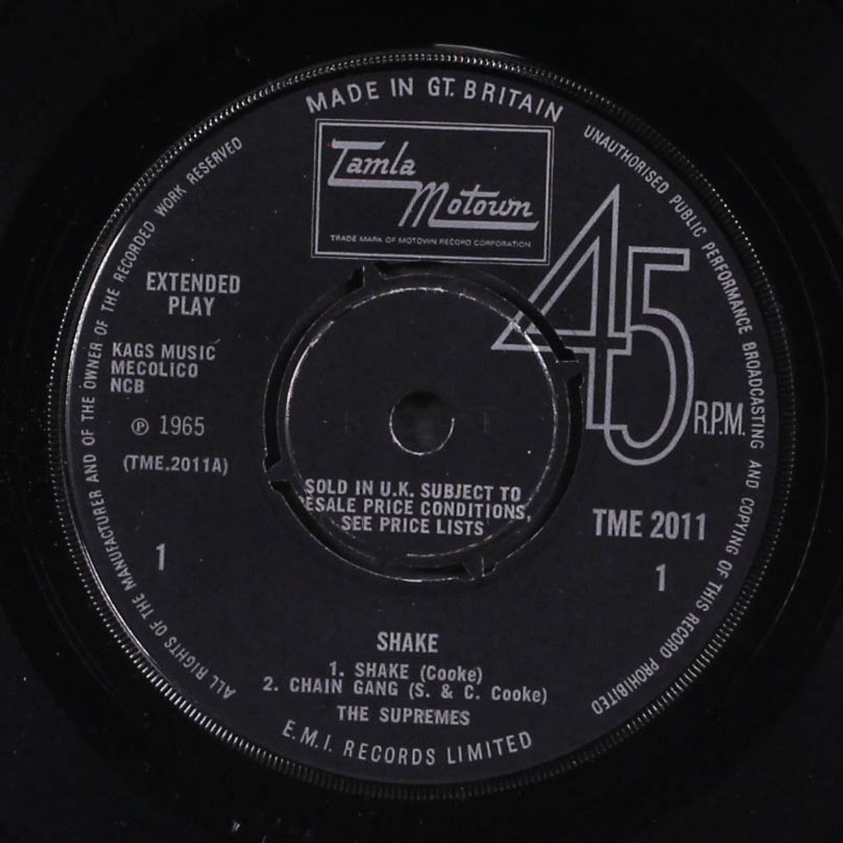 shake by SUPREMES