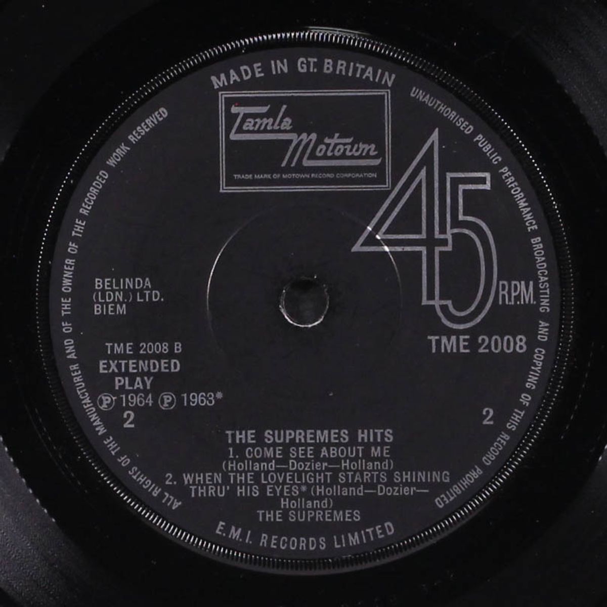 supremes' hits by SUPREMES