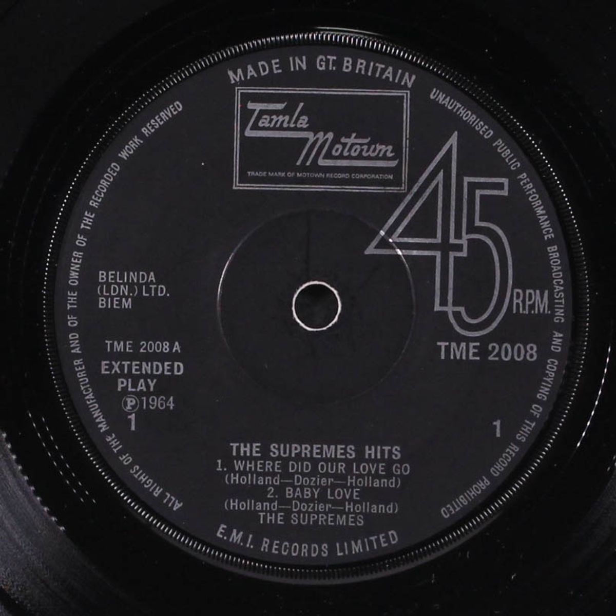 supremes' hits by SUPREMES