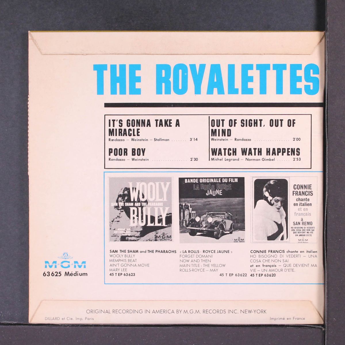 it's gonna take a miracle by ROYALETTES
