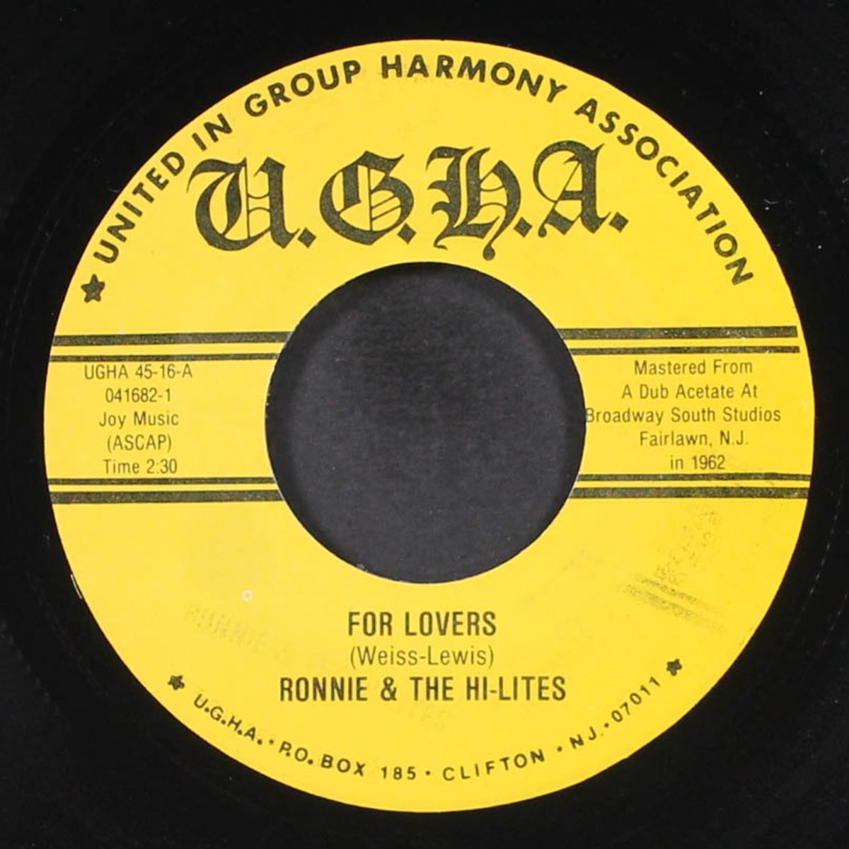 for lovers / what a pretty bride you'll be by RONNIE & HI-LITES