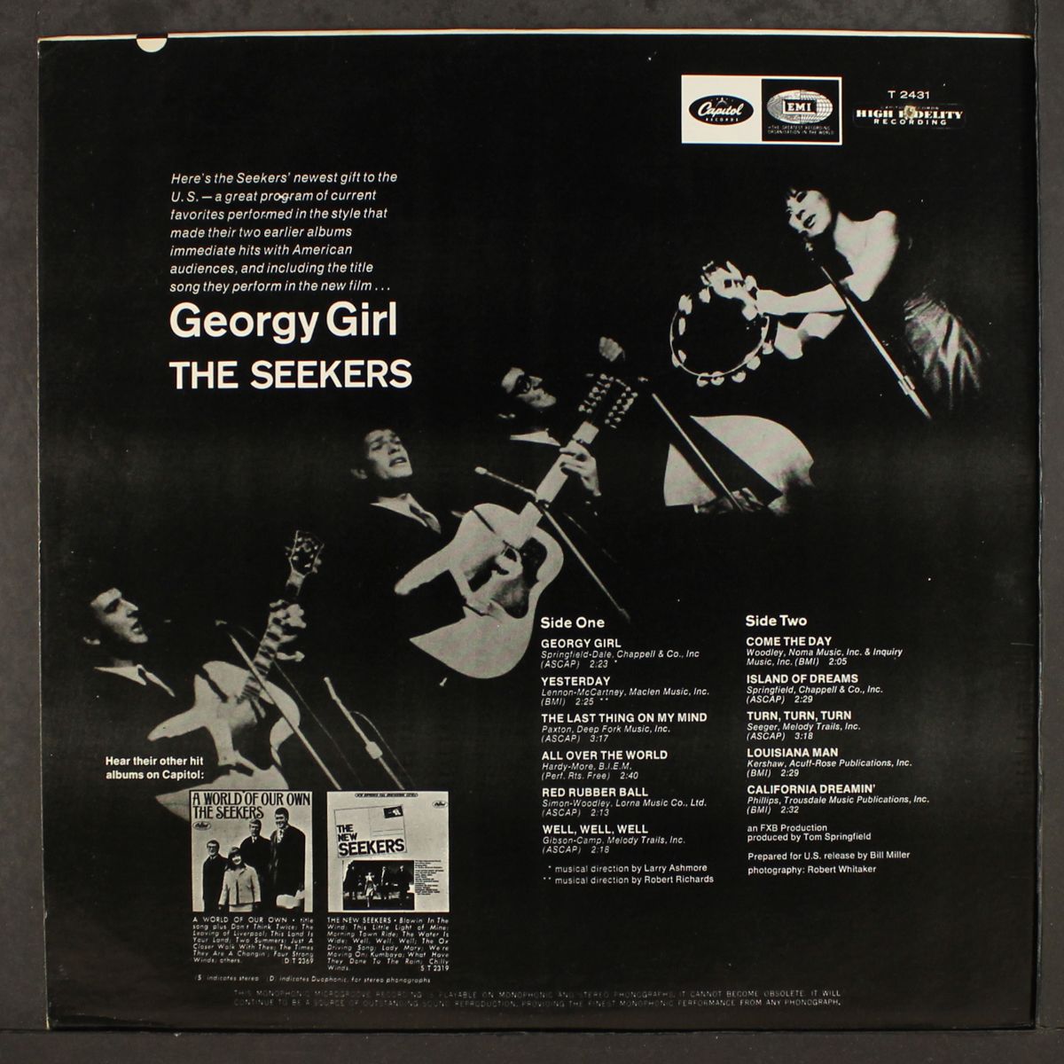 georgy girl by SEEKERS