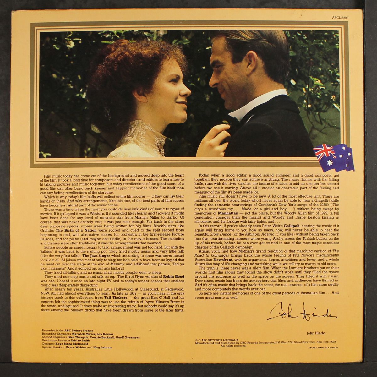 music from great australian films by SOUNDTRACK