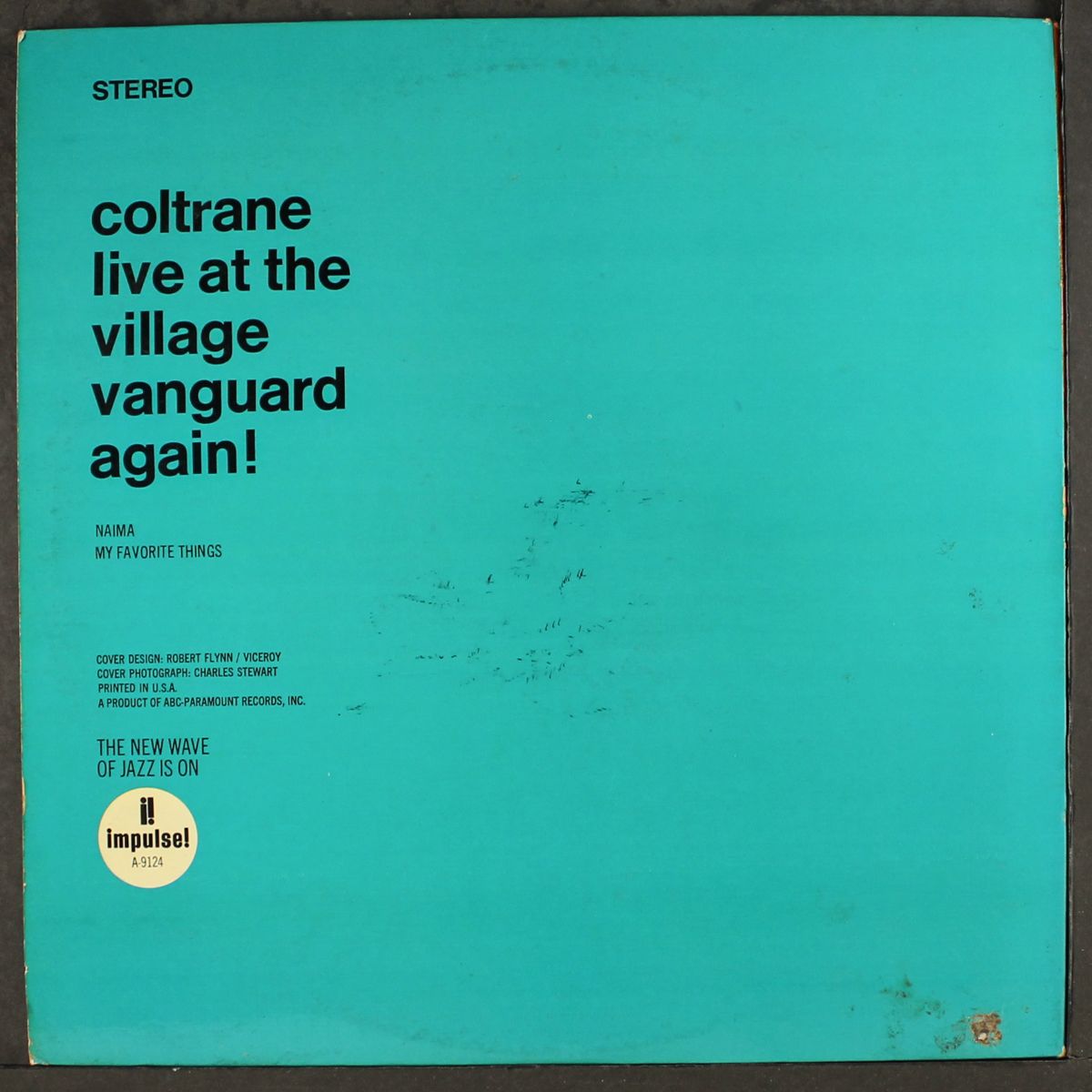 live at the village vanguard again! by JOHN COLTRANE