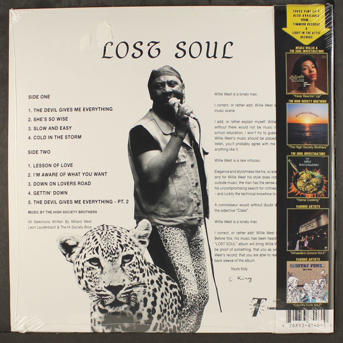 lost soul by WILLIE WEST