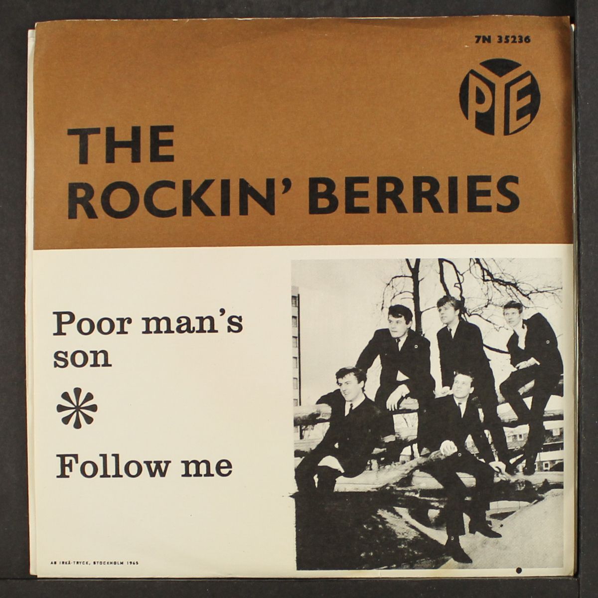 poor man's son / follow me by ROCKIN' BERRIES