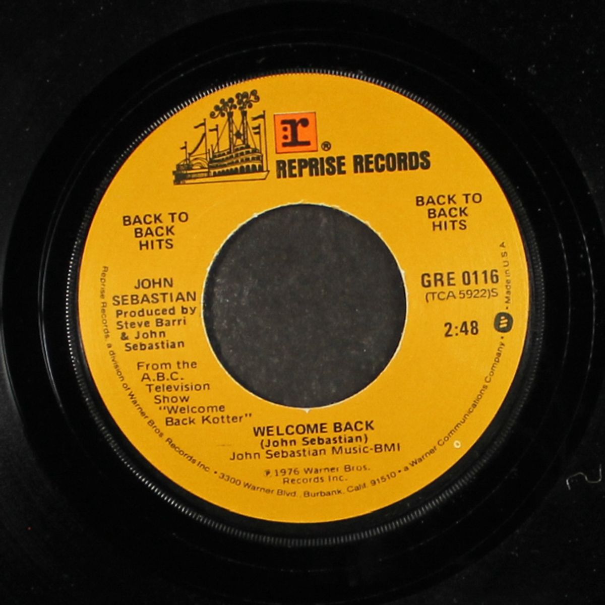 welcome back / one step forward, two steps back by JOHN SEBASTIAN
