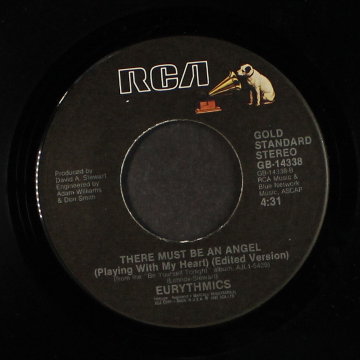 would i lie to you / there must be an angel by EURYTHMICS