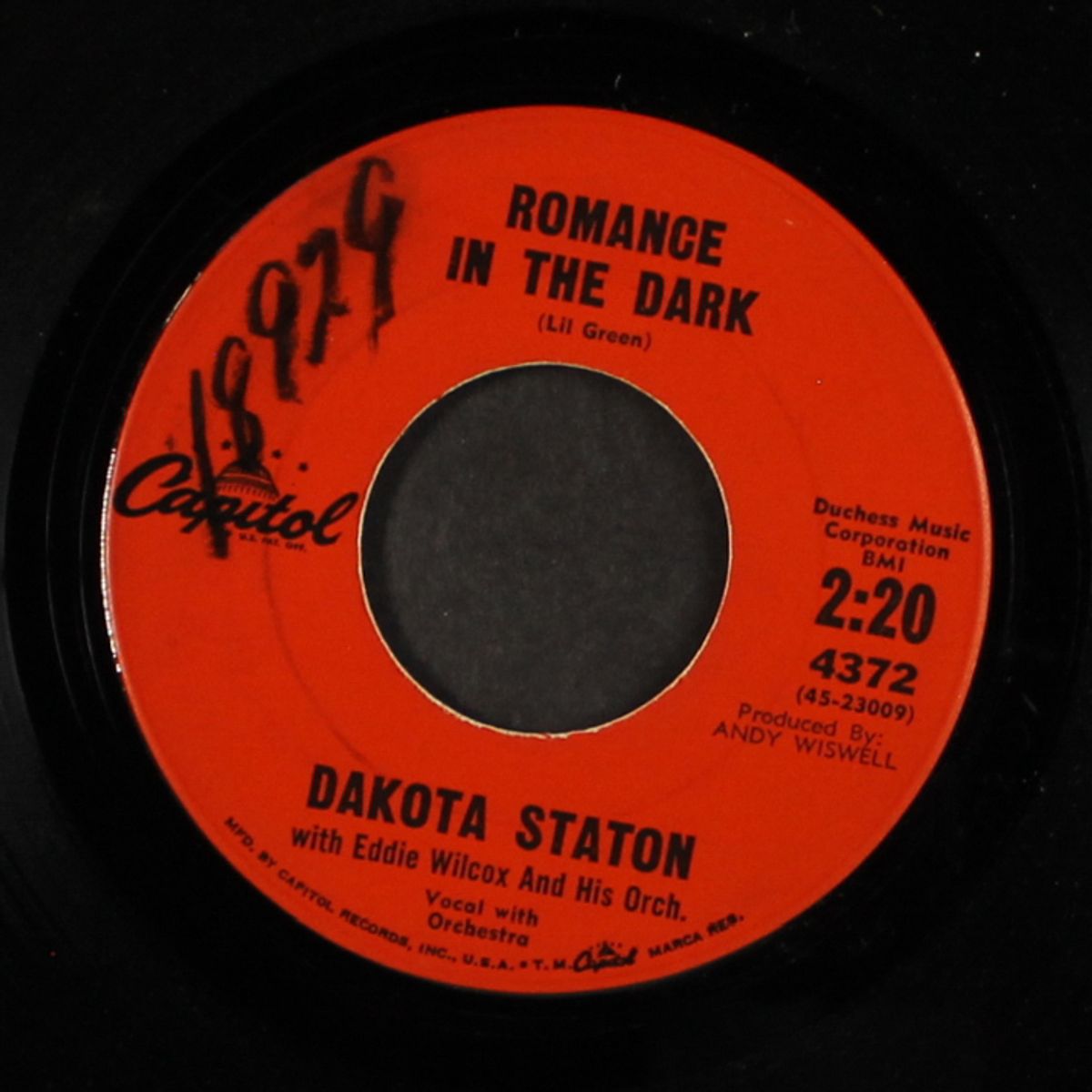 my babe / romance in the dark by DAKOTA STATON