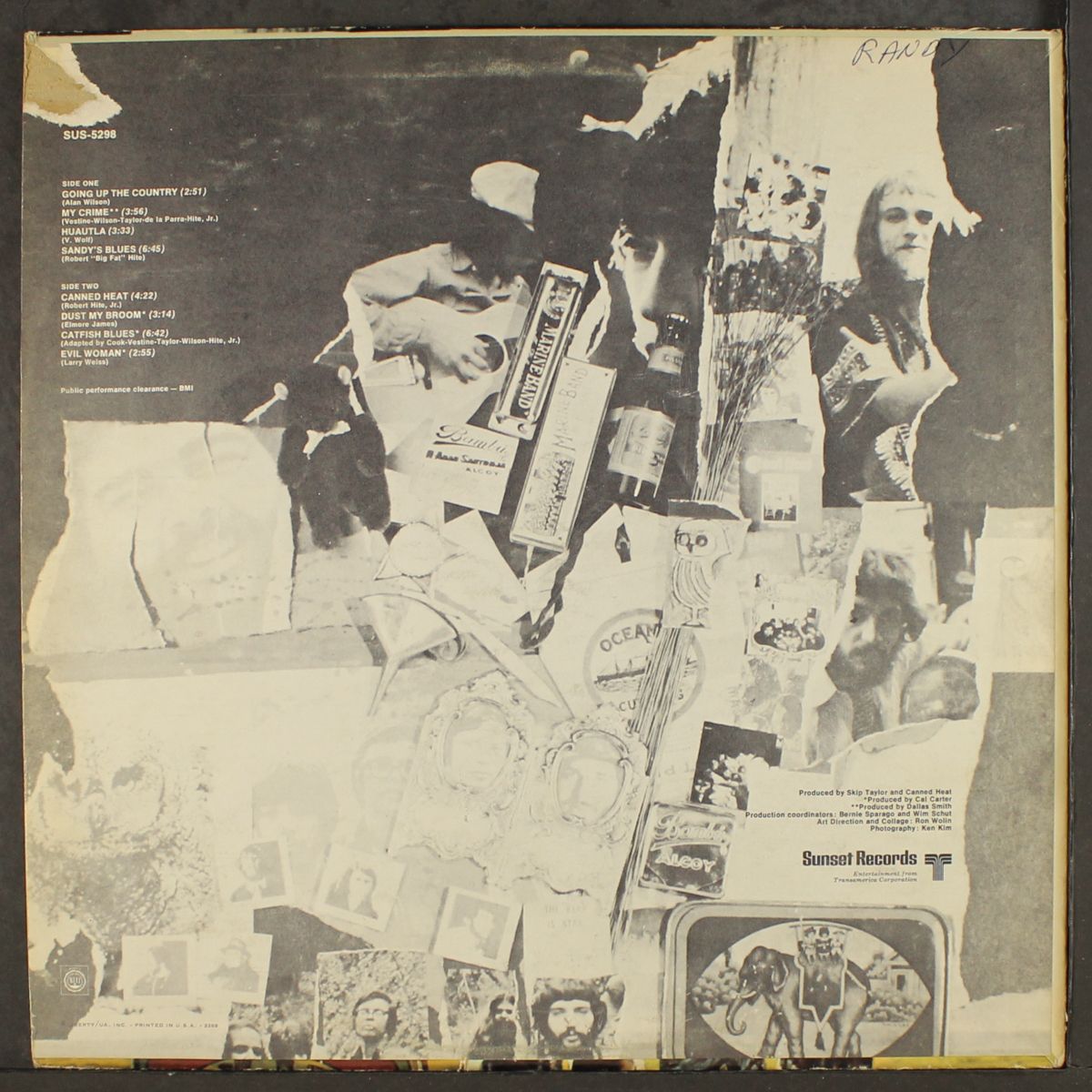 collage by CANNED HEAT