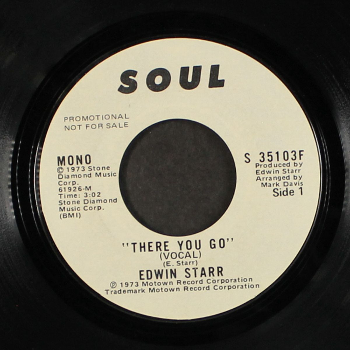 there you go / mono by EDWIN STARR
