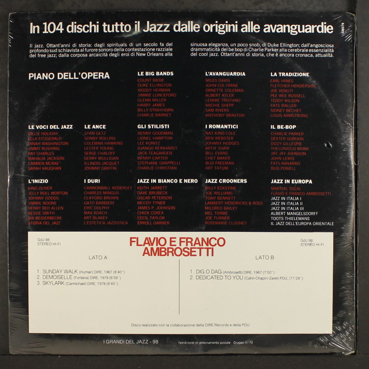 flavio e franco ambrosetti by FLAVIO E FRANCO AMBROSETTI