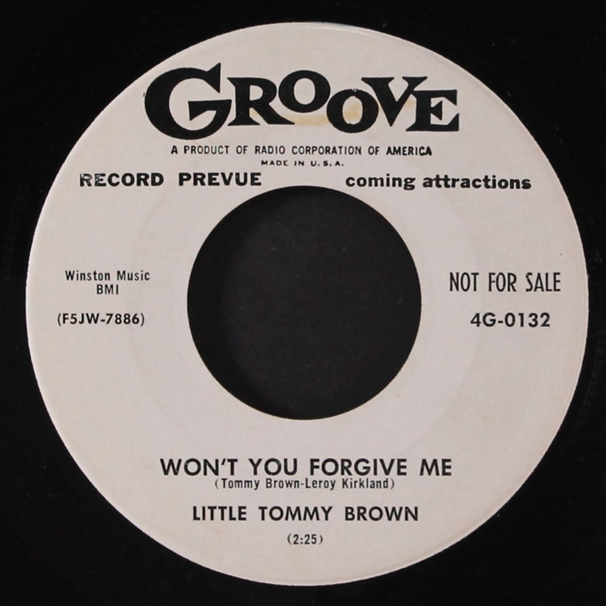 don't leave me / won't you forgive me by LITTLE TOMMY BROWN