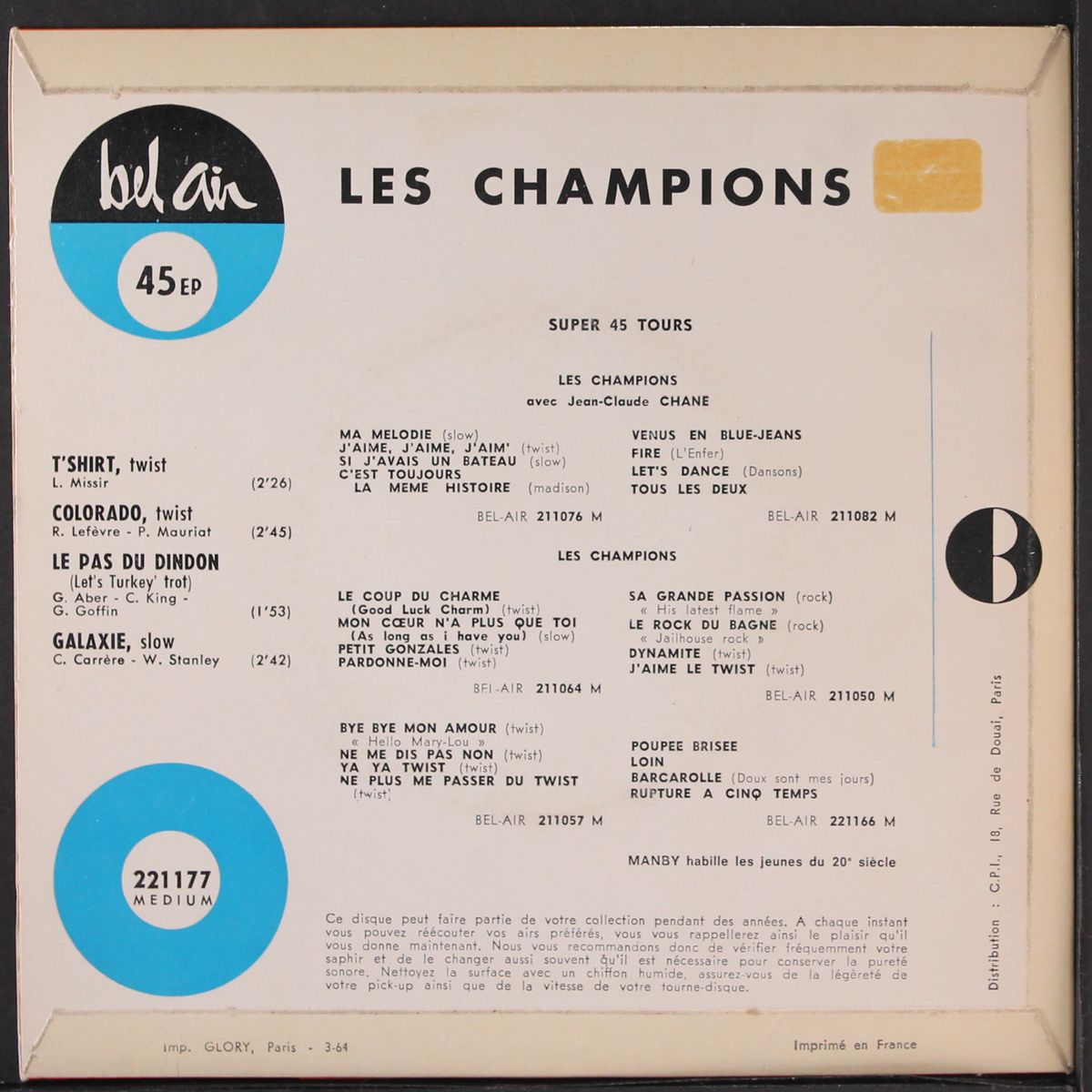 t' shirt by CHAMPIONS