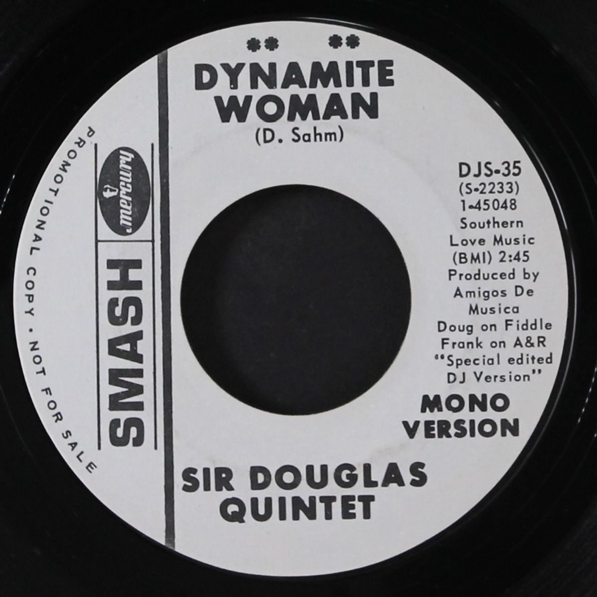dynamite woman / same by SIR DOUGLAS QUINTET