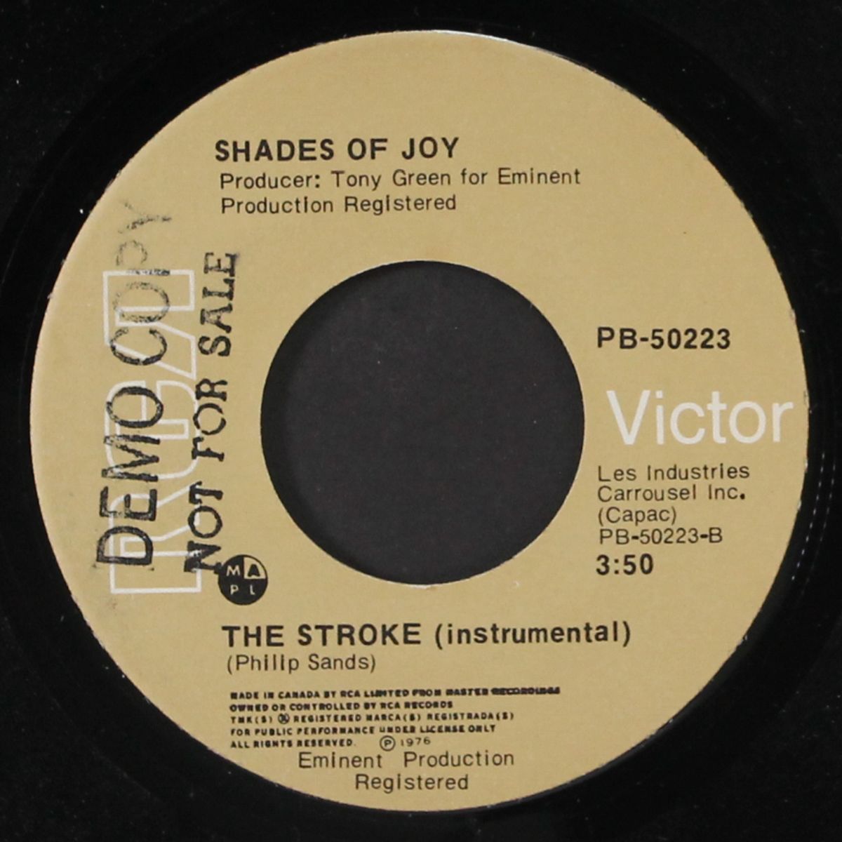 the stroke / instrumental by SHADES OF JOY