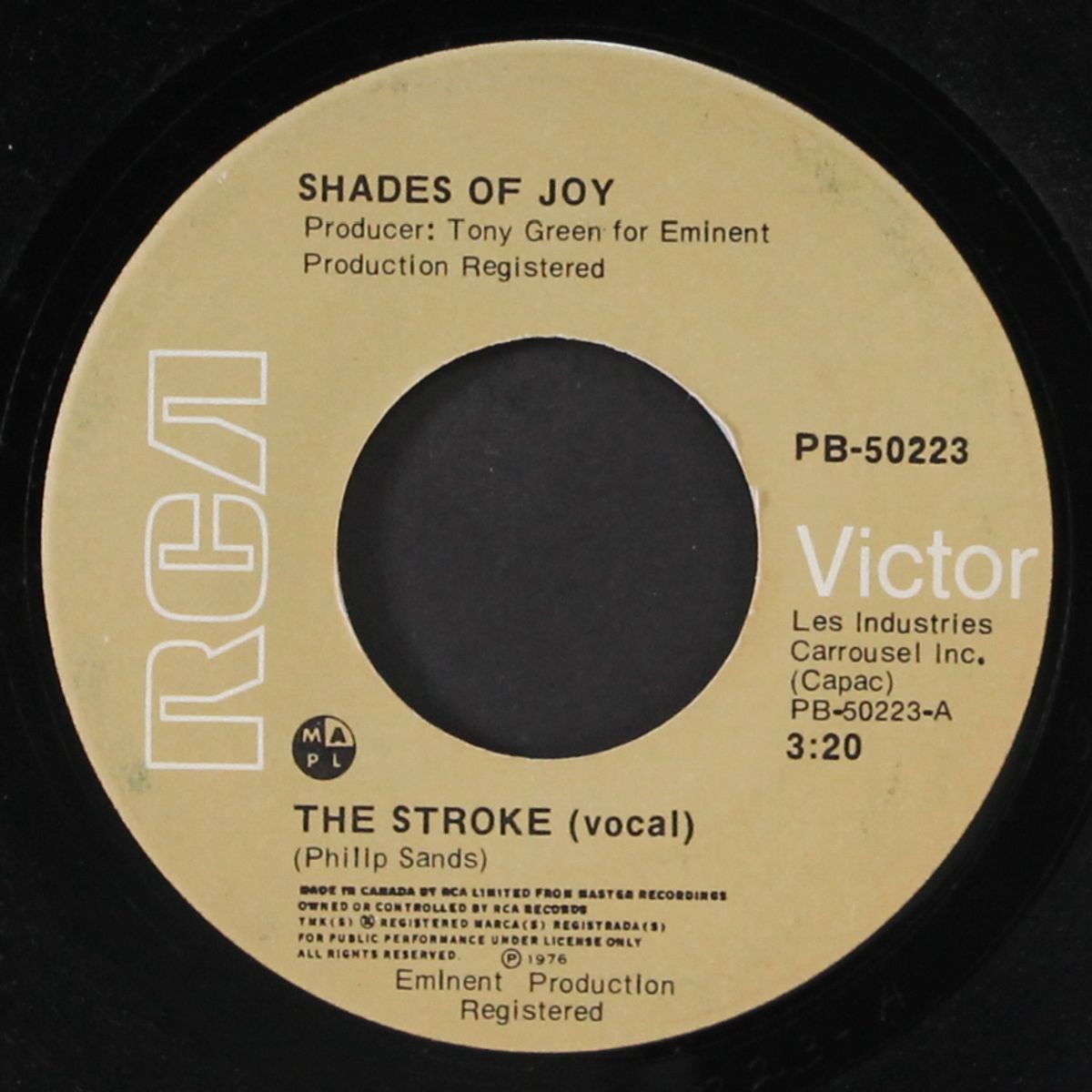 the stroke / instrumental by SHADES OF JOY
