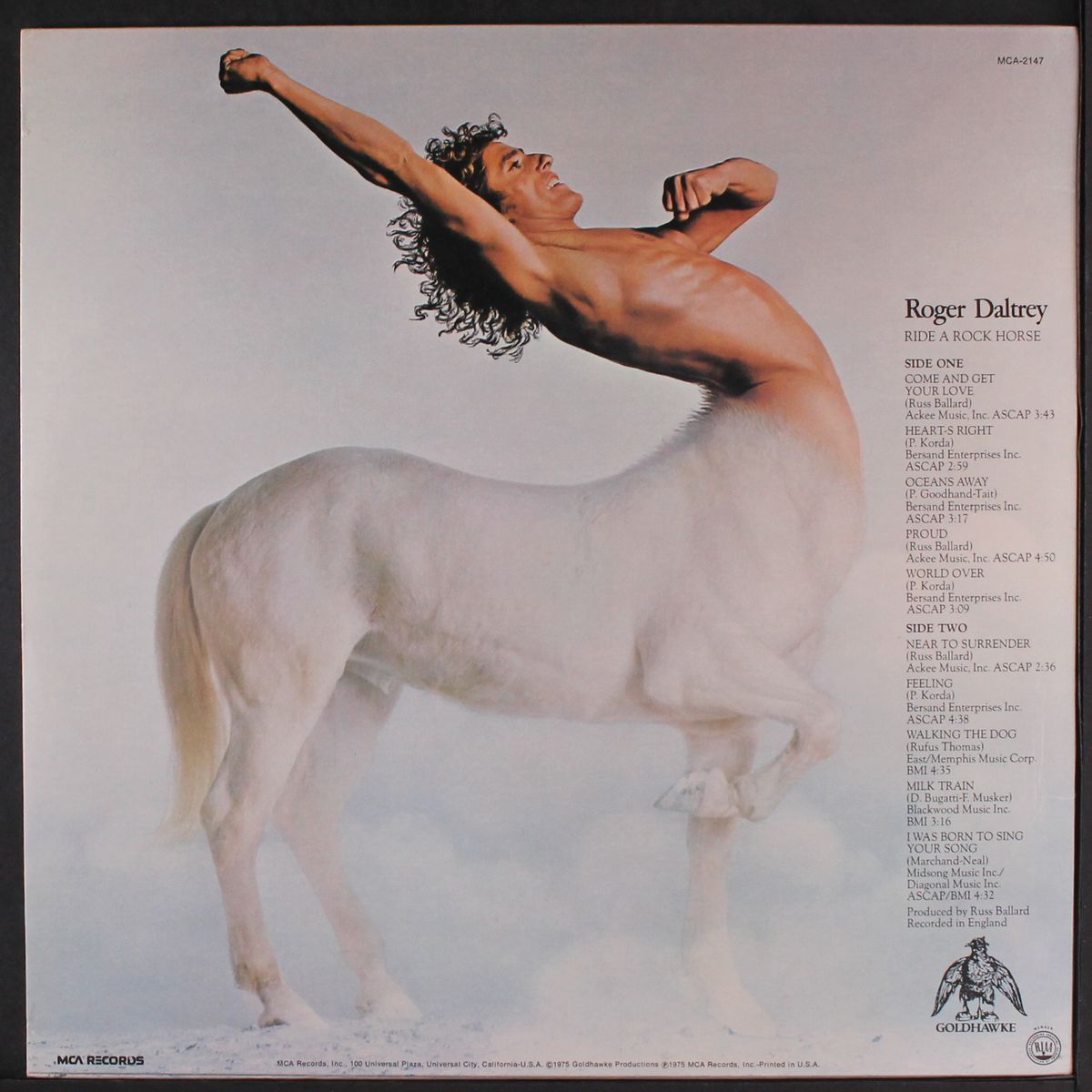 ride a rock horse by ROGER DALTREY