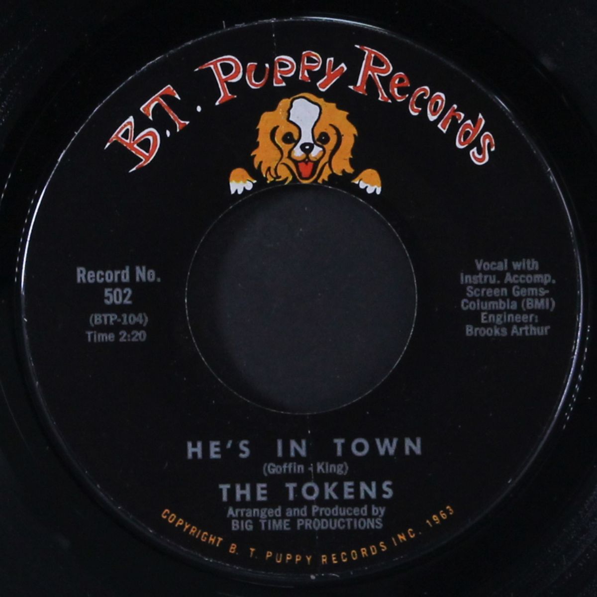 he's in town / oh kathy by TOKENS