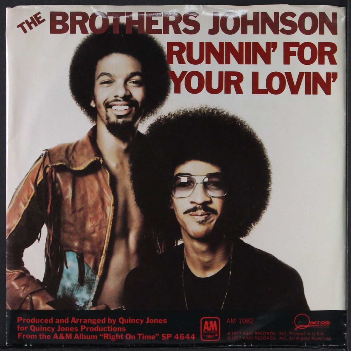 runnin' for your lovin' / q by BROTHERS JOHNSON