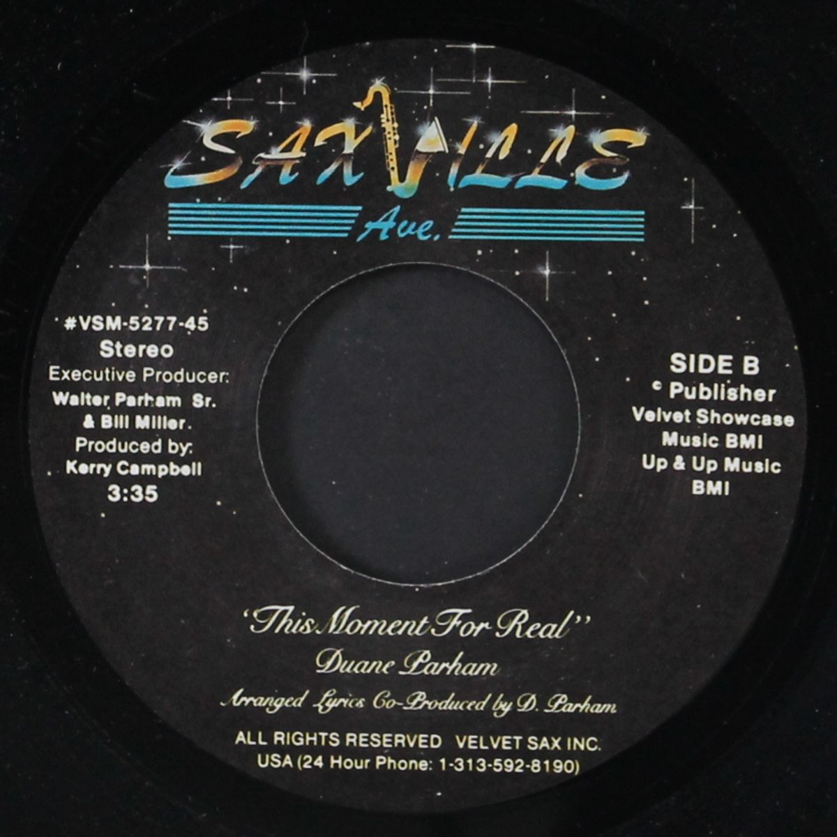 trying to tell you something / this moment for real by DUANE PARHAM