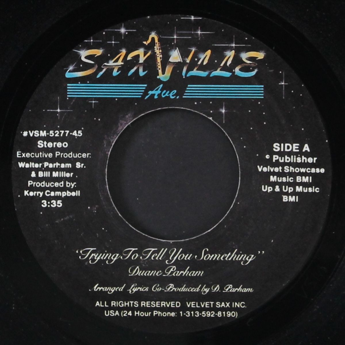 trying to tell you something / this moment for real by DUANE PARHAM