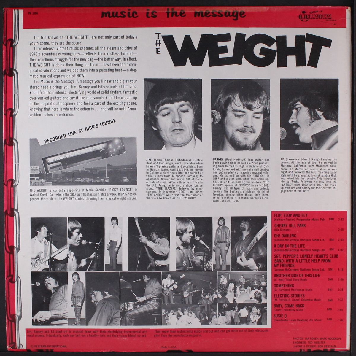 music is the message by WEIGHT