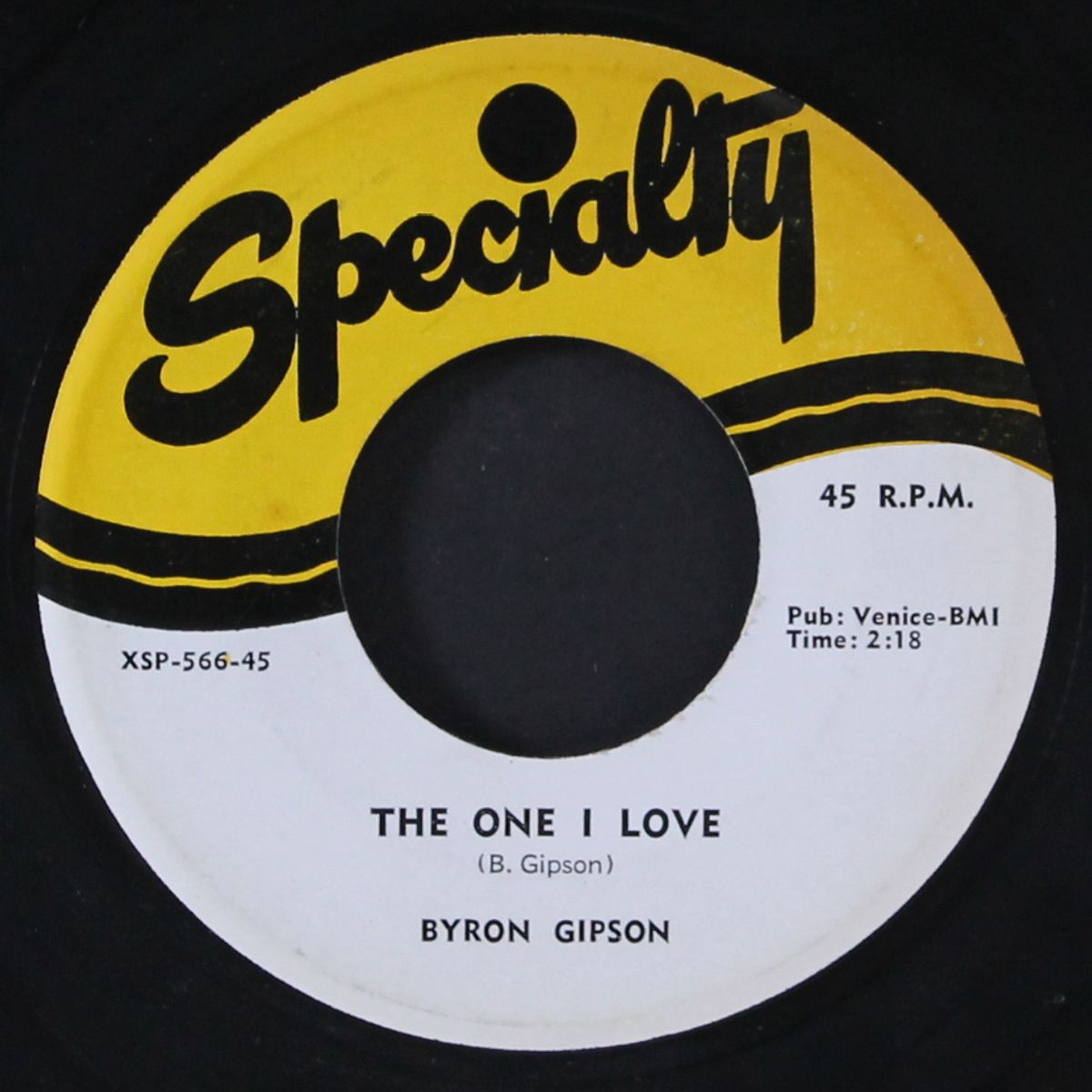 honey-dew / the one i love by BYRON GIPSON
