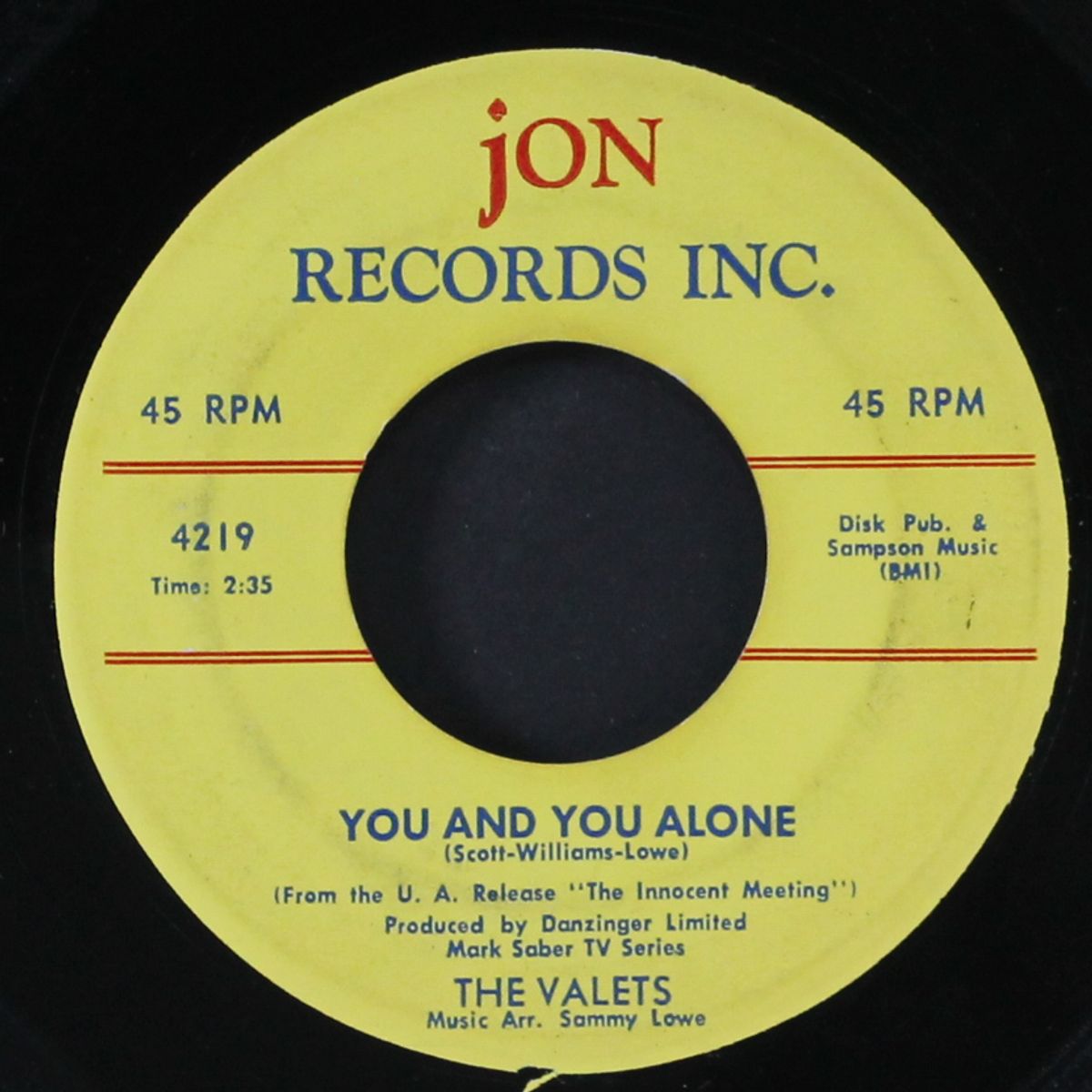 sherry / you and you alone by VALETS