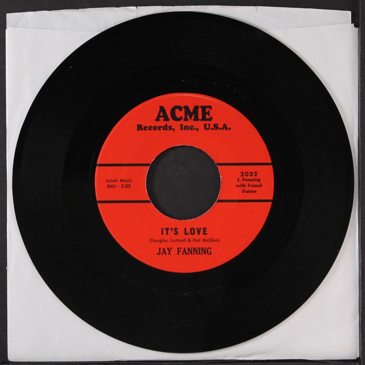 it's love / won't you be my sweetheart by JAY FANNING