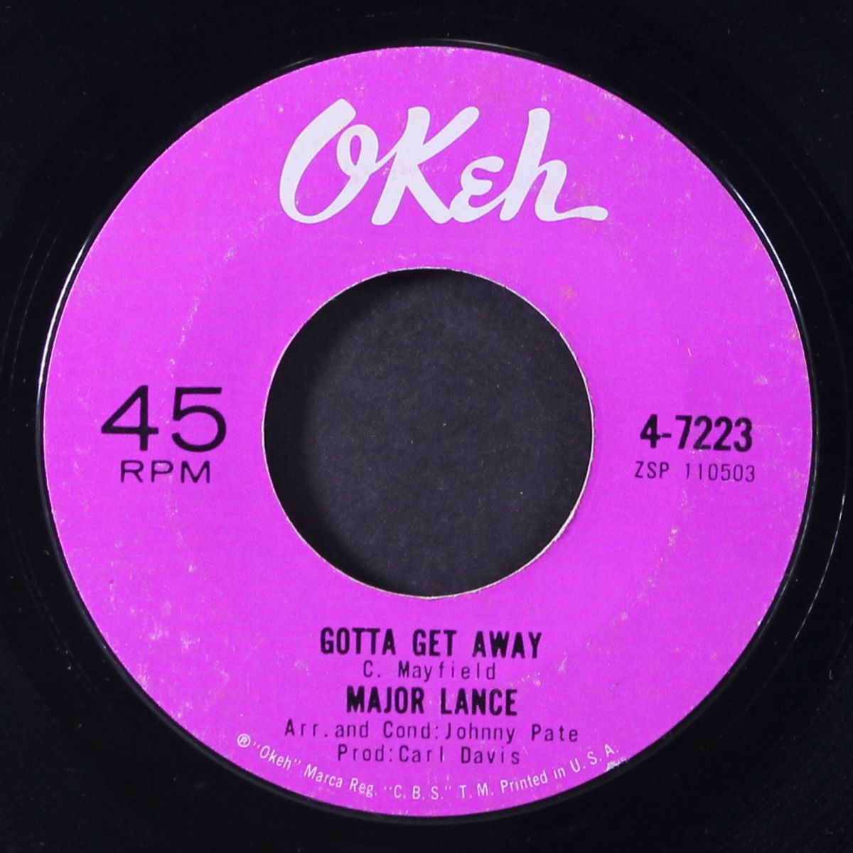 ain't it a shame / gotta get away by MAJOR LANCE