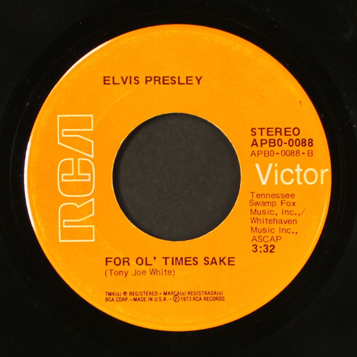 raised on rock / for ol' times sake by ELVIS PRESLEY