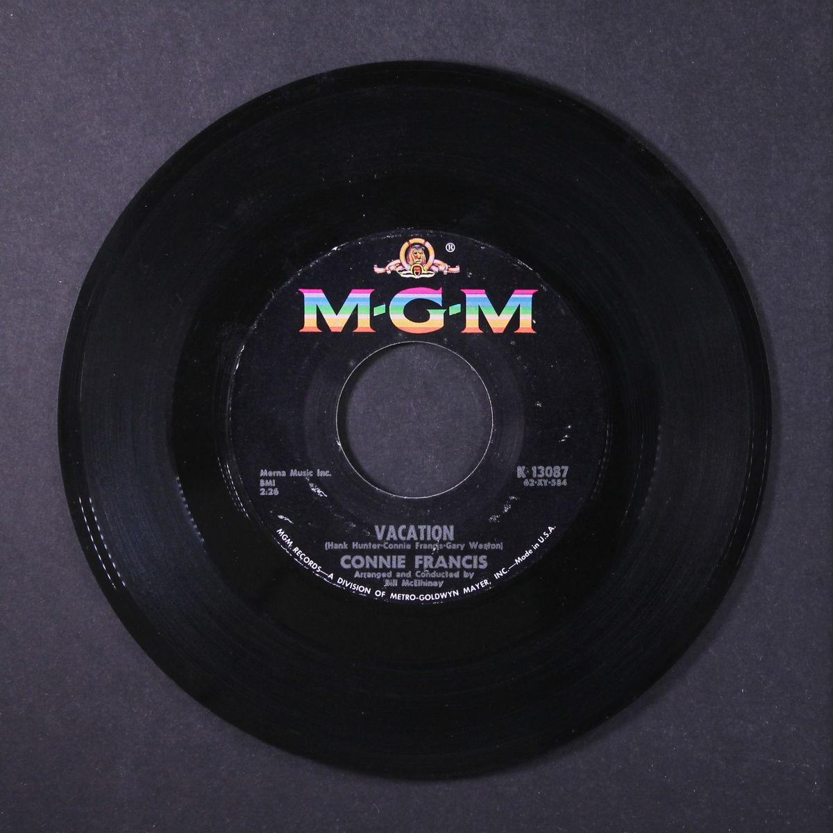 vacation by CONNIE FRANCIS