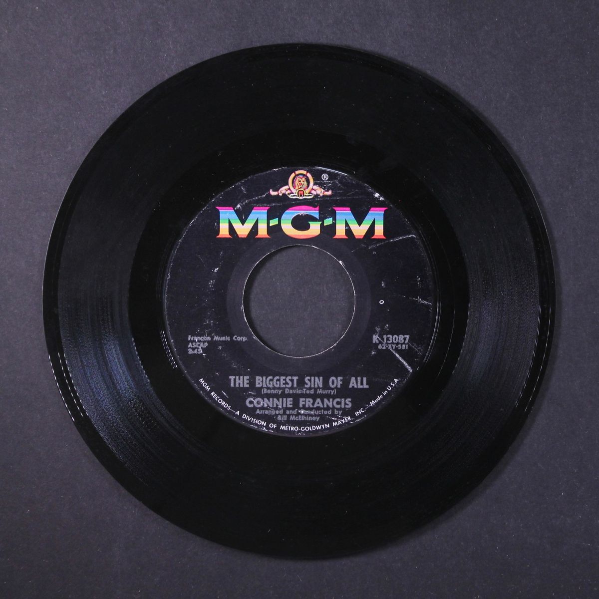 vacation by CONNIE FRANCIS